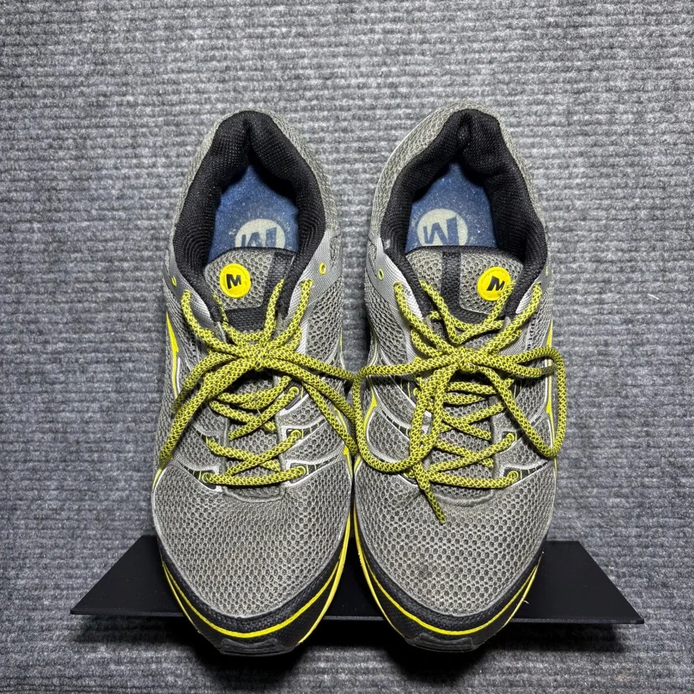 Merrell Mont Mavis Deep Olive Yellow Trail Running Shoes Mens 9.5 J047802 - Picture 4 of 8